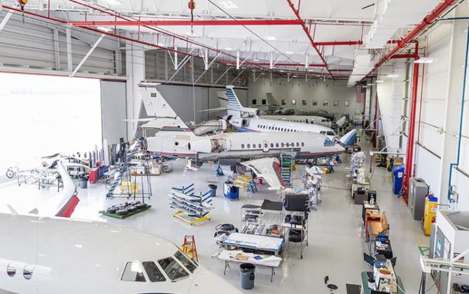 Dassault Highlights Service Center Expansion, New Spares Facility