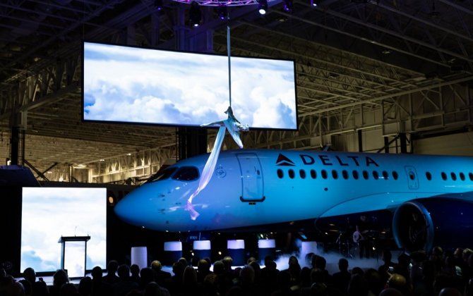 Delta Air Lines takes delivery of its first Airbus A220