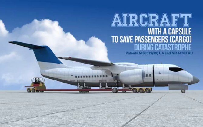 Detachable cabin invented to save lives during plane crashes