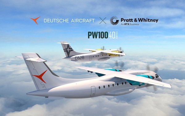 Deutsche Aircraft and Pratt & Whitney Canada collaborate to ensure 100% SAF readiness for the D328eco