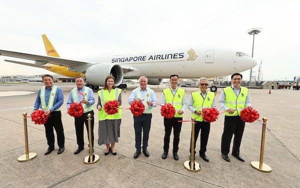 DHL Express & Singapore Airlines partnership takes off with new Boeing freighter aircraft