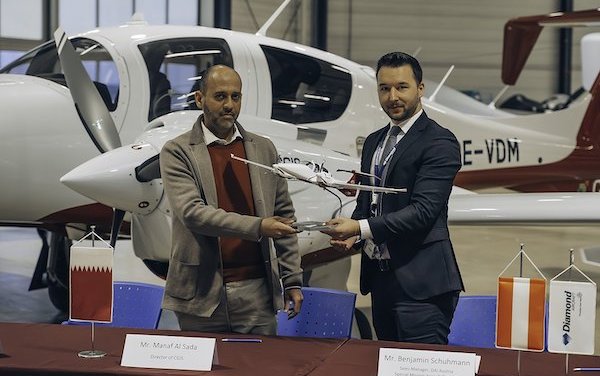 Diamond Aircraft successfully delivers the first DA62 MPP to the Centre for GIS, State of Qatar
