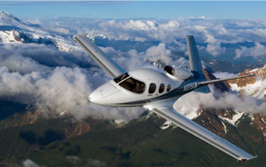 Discover Cirrus Aircraft  G2+ Vision Jet - enhanced take-off and inflight WiFi 
