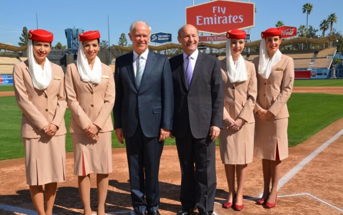 Dodgers announce partnership with Emirates
