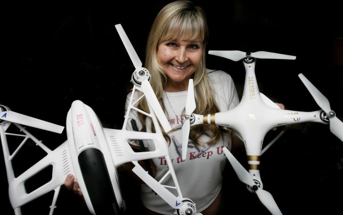 &lsquo;Drone Diva Desi&rsquo; operates a fleet of 12 remote-controlled aircraft
