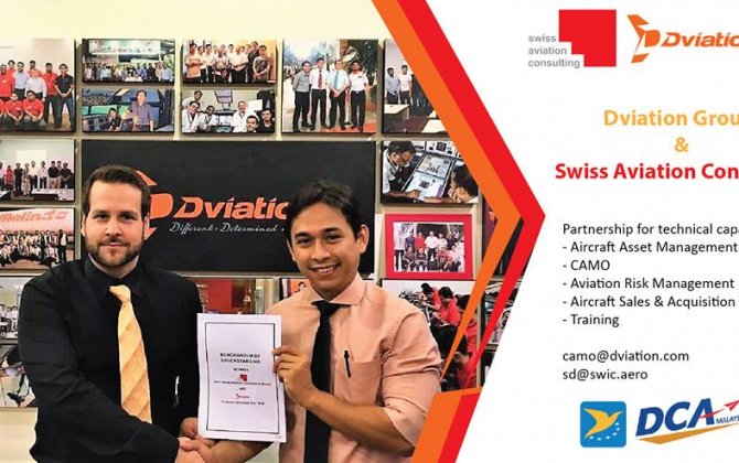 D'viation Group and Swiss Aviation Consulting announce strategic partnership to deliver total fleet technical management solutions