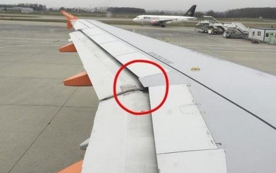 Easyjet plane stopped just in time after spanner spotted stuck on wing