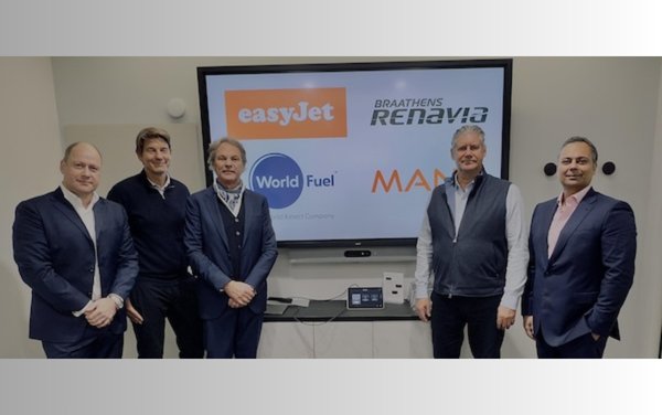 easyJet, Renavia and WFS sign a MoU for long term supply of sustainable aviation fuel