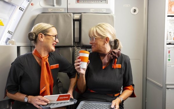 easyJet switches to reusable crew meal trays throughout its UK and EU network