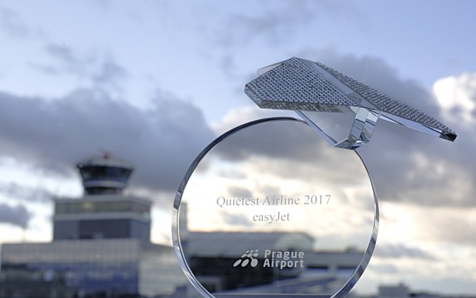 easyJet Wins the Title of Quietest Airline at V&aacute;clav Havel Airport Prague