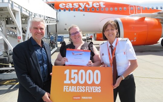 easyJet&rsquo;s 15,000th Fearless Flyer participant takes to the skies as new Autumn and Winter courses launch