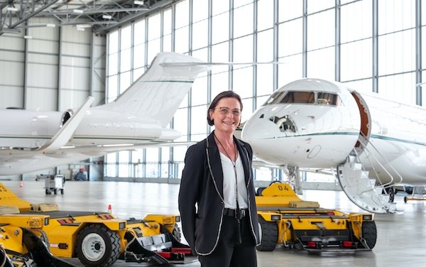 EBACE 2022  - interview with Geneva Airpark General Manager Sophie Mabire