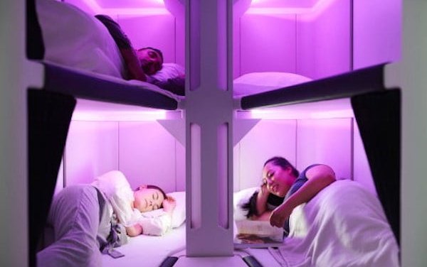 Economy Skynest  to put economy travellers to sleep