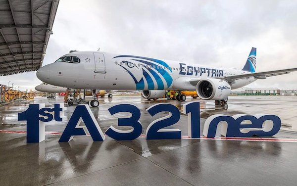EGYPTAIR took delivery of Africa first Airbus A321neo
