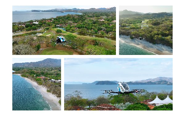 EHang EH216-S eVTOL successfully completed its debut flight in Latin America