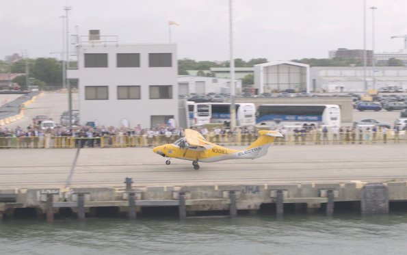 Electra completes first urban flight of hybrid-electric ultra short aircraft in downtown Charleston