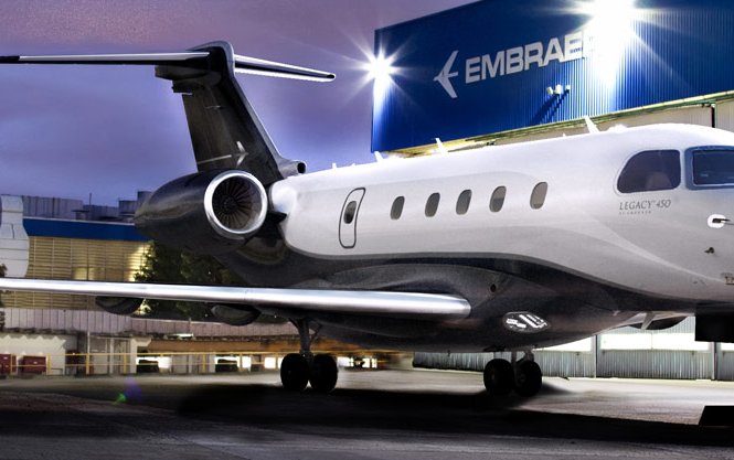  Embraer delivers first Legacy 450 to Canada&rsquo;s AirSprint