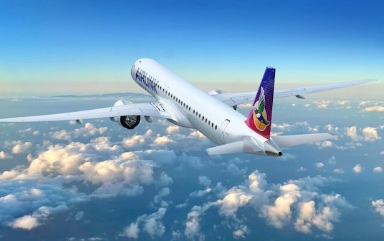 Embraer E190-E2 and E195-E2 aircraft receive Type Certification from South African Civil Aviation Authority