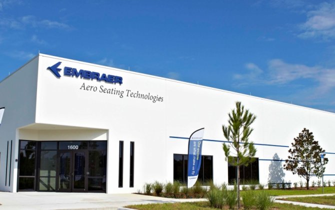 Embraer Opens Aircraft Seat-building Plant in Florida