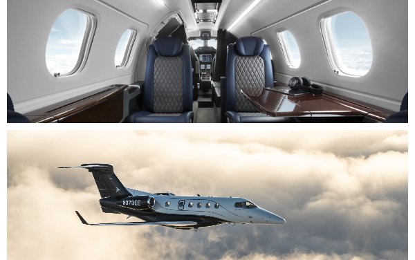 Embraer Phenom 300 is the world&rsquo;s best-selling light jet for 12 consecutive years