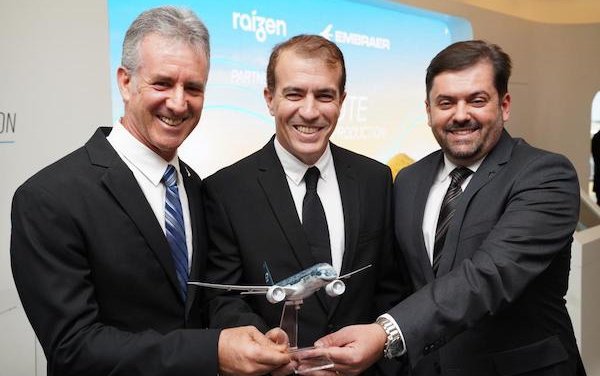 Embraer & Ra&iacute;zen partnership stimulates production of sustainable aviation fuel 