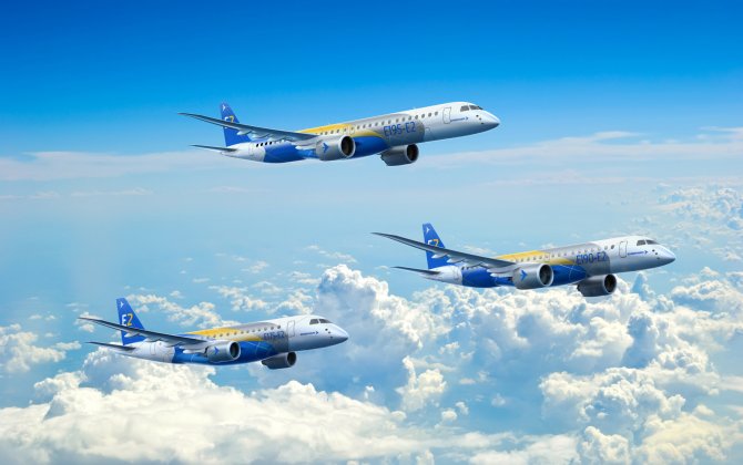  Embraer&rsquo;s E195-E2, KC-390 and Legacy 450 debut at the Paris Air Show 2017