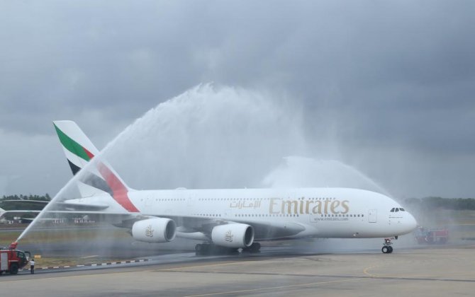 Emirates A380 Colombo flight marks a milestone