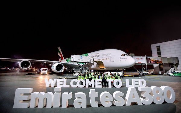 Emirates deploys its iconic A380 to St. Petersburg