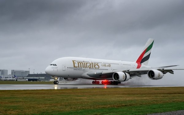 Emirates&rsquo; iconic A380 is back in Copenhagen