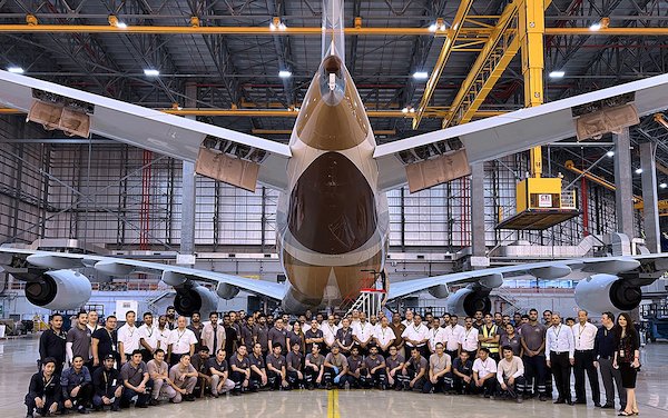 Etihad Engineering delivers Etihad Airways A380 for re-entry to service