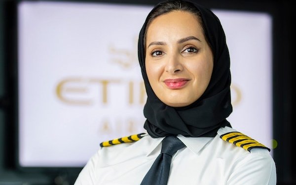 Etihad pilot makes history as UAE first female Emirati Captain in commercial aviation