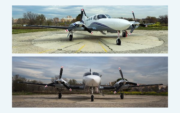 Euroairlines strengthens its aerotaxi service with its new Cessna 421C aircraft