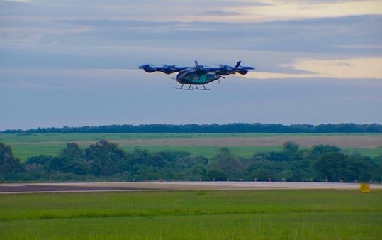 Eve Air Mobility completes successful first flight of full-scale eVTOL prototype