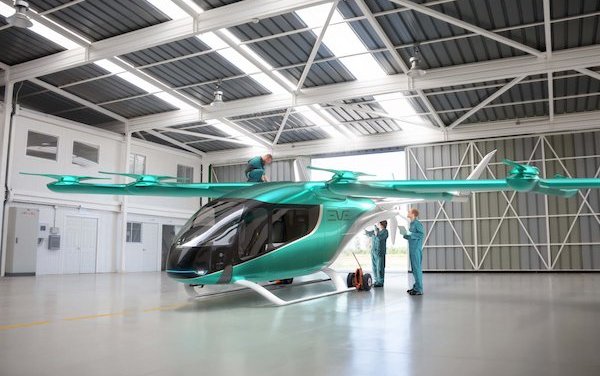 Eve and DHL partner to design a supply chain concept for eVTOL support