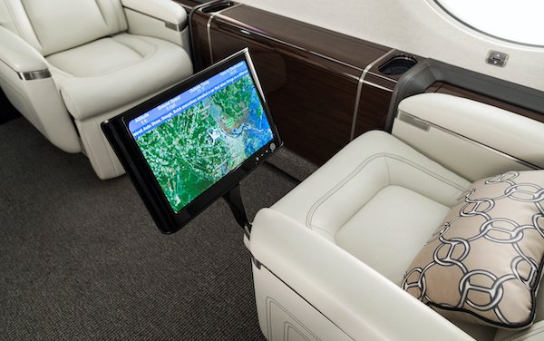 Exceeded in-flight connectivity - Inmarsat Jet ConneX available on large-cabin Gulfstream 