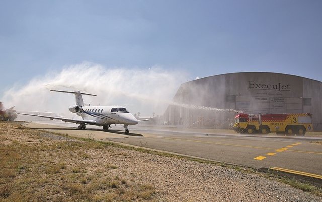 ExecuJet celebrates the arrival of Africa&rsquo;s first Pilatus PC-24