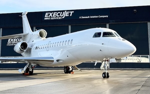 ExecuJet MRO Services completes first Falcon 8X Starlink retrofit 