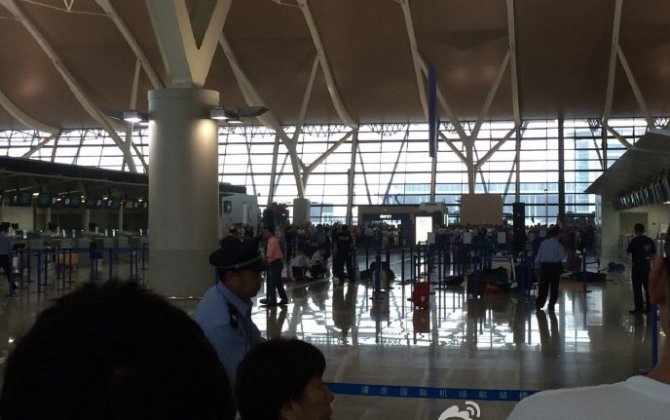 Explosion rocks Shanghai's Pudong airport