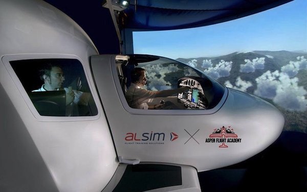 FAA has approved the ALSIM AL40 simulator as an Advanced Aviation Training Device
