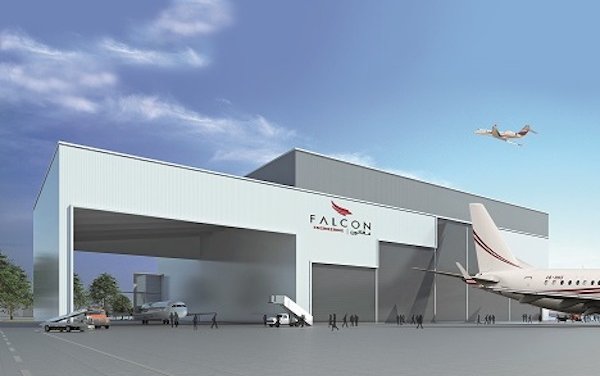 Falcon Aviation plans opening for new Dubai DWC Base Maintenance Hangar facility