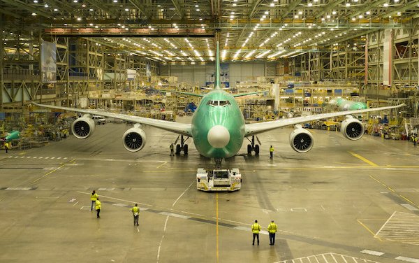 Final Boeing 747 airplane leaves Everett factory