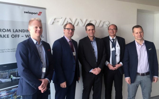 Finnair and Swissport sign contract extension for Helsinki