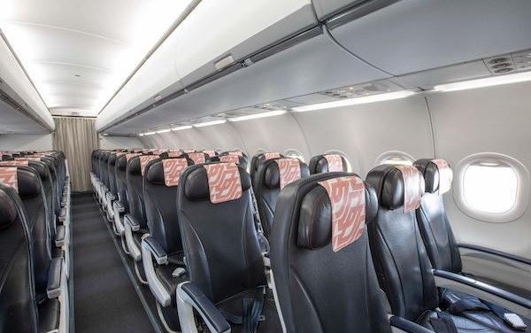 First Air France Airbus A320 refitted with Safran ECOS shelf bins