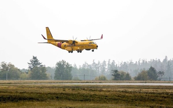 First Airbus C295 search and rescue aircraft for the RCAF arrives in Canada 