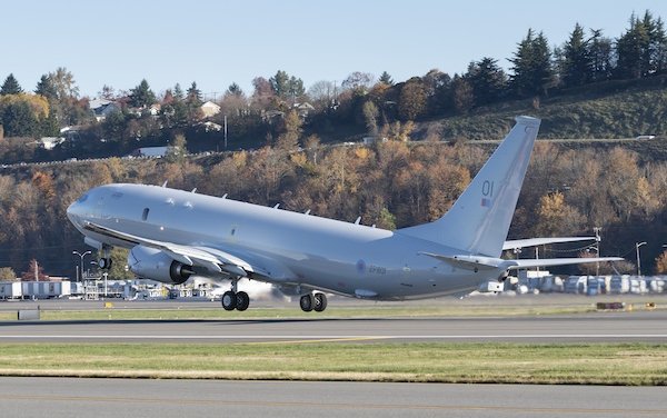 First Boeing P-8A Poseidon delivered to United Kingdom Royal Air Force