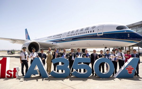 First China Southern Airlines Airbus A350-900 delivered