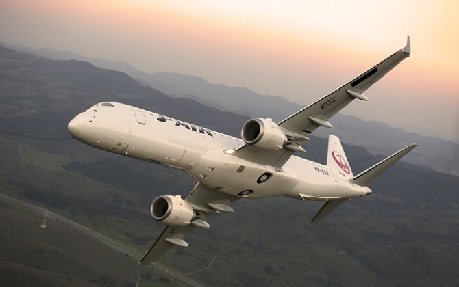 First E190 for J-AIR