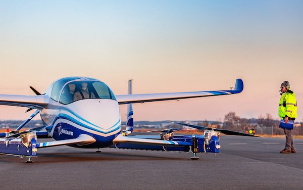 First Flight of Boeing Autonomous Passenger Air Vehicle 