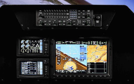 First flight of Garmin G3000 in a supersonic tactical aircraft