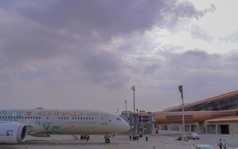 First foreign airline to operate to Jeddah New Terminal - Etihad Airways 